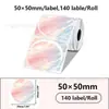 Papel Térmico Colorido Criativo com Gradiente Phomemo M110 Autoadesivo Transfronteiriço Papel Térmico Venda por Atacado