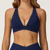 Sutiã de Yoga Nude Transfronteiriço Costas Cruzadas Costas Bonitas Sutiã Esportivo de Alta Qualidade Feminino Corrida Fitness Sutiã Esportivo 2044
