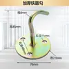 Gancho de Acero Inoxidable Engrosado Gancho Superior en Forma de U Gancho para Ventilador Gancho para Lámpara de Araña Anillo de Hierro Fijo para Yoga Gancho Fijo para Saco de Arena
