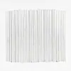 25 Pajitas de Papel Desechables Pajita de Diámetro Pequeño Color Raya Roja Pajita Decorativa Creativa Bebida de Postre