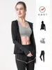 Traje Esportivo Feminino de Manga Curta Respirável para Montanhismo e Corrida de Verão Roupa Profissional para Treinamento Fitness Roupas de Yoga Cardigan Leggings