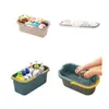 Fregadero para Fregona para Uso Doméstico, Fregadero Móvil para Fregona de Balcón, Cubeta de Agua para Lavar Fregonas, Fregadero Plano para Fregona de Baño, Cubeta de Plástico