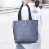 Bolsa de Papel DuPont em estoque Bolsa de Mão em Papel Kraft Lavado Logo Imprimível Resistente à Água e ao Rasgo Transversal Retrô Bolsa de Papel DuPont