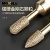 Amoladora angular cabeza de molienda de hierro fundido acero inoxidable abridor de agujeros para azulejos broca de perforación en seco para vidrio mármol cerámica piedra