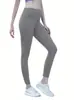 Leggings de control de abdomen para mujer europeos y americanos de Amazon, pantalones de yoga de invierno forrados de felpa, fajas de cintura alta, leggings cálidos y elásticos