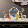 Decoração de areia movediça atacado novo chinês criativo decoração para casa sala de estar entrada armário de vinho decoração estudo artesanato descompressão
