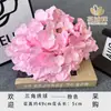 Flores Artificiais de Hortênsia Triangulares para Decoração de Casamento, Arranjos Florais, Decorações de Mesa de Casamento, Decoração Suave para Casa, Atacado