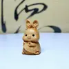 Lembrança de Natal Escultura em Madeira de Cipreste Chaveiro de Natal Pingente Produtos de Madeira do Zodíaco Cartoon Dragão, Cobra e Ano do Cavalo