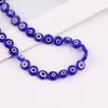 Cuentas planas de ojo Esmalte de ojo de color Turquía Cuentas sueltas diy Materiales de joyería semiacabados