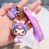 Chaveiro Criativo Sanrio Berço Série Kuromi Boneca Fofa Máquina de Doces Chaveiro de Presente para Homens e Mulheres