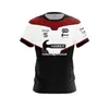 Nuevo Martillo Helado Cono de Gofre Impresión Dividida Ropa Deportiva de Bolos Manga Corta Rendimiento Casual Street Wear Hogar