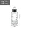 Botella de aromaterapia romana botella vacía botella simple de aromaterapia de vidrio ratán flor seca difusión volátil botella de aromaterapia suministro al por mayor