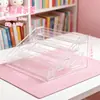 Selección premium de granos, botellas cuadradas pequeñas de 30 ml, estante de exhibición de escalera de almacenamiento, almacenamiento de insignias, estante de almacenamiento transparente de 6 capas 7 capas
