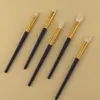 Conjunto de 5 Pincéis para Sombra de Uva Cerdas Macias Conjunto de Pincéis para Olhos Pincel de Esfumar Maquiagem para Olhos Pincel para Sombra do Nariz Pincel de Maquiagem Pincel para Delineador
