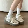 Estilo Coreano Alto Valor Design de Nicho Senso Estelar Sapatos de Lona com Estampa de Estrela Feminino Outono 2026 Novo Estilo Fashionável Versátil Estudante Sapatos Brancos