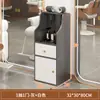 Armário de Trabalho Mesa de Armazenamento Armário de Salão de Cabeleireiro Armário de Ferramentas Móveis de Salão de Beleza Armário com Suporte para Ferramentas Tipo Gaveta Barbearia