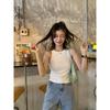 EKOOL Camisola Slim Elástica de Color Sólido para Mujer Verano 2024 Nueva Llegada Cubriendo Paramilis Top Interior para Mujer