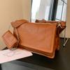 Bolso de Gran Capacidad para Mujer para Otoño e Invierno, Bolso Cruzado de Hombro Simple Versátil Nuevo de Moda 2026, Bolso Tote para Viajes Diarios Madre-Hija