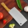 Cuchillo de Cocina Yangjiang Doméstico de Acero Inoxidable Cuchillo para Cortar Huesos Cuchillo de Cocina Afilado para Rebanar Carne Juego de Cuchillos de Cocina de Chef Listo para la Venta