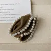 Elástico de Cabelo Pequeno Perfumado com Pérolas Super Macio e Altamente Elástico para Mulheres, Elástico de Cabelo de Alta Qualidade, Corda de Cabelo, Acessórios de Cabelo