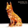 Enfeites de Cachorro de Cerâmica Cão de Limpeza Artesanato de Cachorro Cão do Zodíaco Decorações para Casa Presente Tang Sancai Cão Lobo