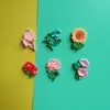 Atacado de Acessórios de Flores Artificiais Coloridos Brilhantes para Acessórios de Cabelo DIY Feitos à Mão, Roupas, Capas de Fone de Ouvido e Decorações de Sapatos