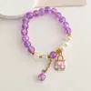 Pulsera de Joyería de Nuevo Estilo, Joyería de Cuentas de Cristal Estilo Coreano, Pareja, Estudiante, Pulsera Infantil, Joyería para Niñas al por Mayor