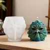 Molde de Silicona para Velas Aromáticas de Tallado de Cisne DIY Adorno Decorativo de Arte Flamenco Pavo Real Molde Hecho a Mano