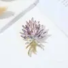 Moderna Flor de Ojal Broche Transfronterizo Broche Mariposa Antiexposición para Mujer de Gama Alta Nuevo Corsage de Nicho de Gama Alta