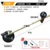 Abridor de Vidrio Cuchillo Redondo Multifunción Doméstico Universal Herramienta de Corte de Vidrio Cocina Perforador de Poros de Vidrio Cuchillo Redondo