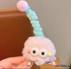 Horquilla de muñeca fea divertida para niños, linda y fea horquilla de cerdas de peluche, otoño e invierno 2023, nuevos accesorios para el cabello para niños