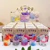 Nova Série de Humor de Gato com Tema de Frutas Caixa Surpresa Fofa Brinquedo Criativo Tendência Estatueta Ornamento de Mesa Presente