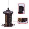Nuevo Producto Transfronterizo Comedero Metálico Colgante para Exterior Jardín de Patio Comedero Automático para Aves Silvestres Fabricante de Origen Personalización