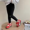 Leggings Tongsen Tongma para Meninas Primavera e Outono 2026 Novo Estilo de Início de Primavera Roupa Externa Elástica Casual Estilosa Calça Infantil
