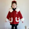 Abrigo de Piel de Conejo para Niñas de Invierno Estilo Otoño/Invierno 2026 Nueva Moda Infantil Parte Superior Gruesa con Estilo para Niñas Pequeñas