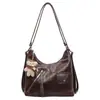 Bolsa Tote Personalizada de Gran Capacidad Bolso de Hombro Simple de Alto Valor 2026 Nueva Moda Bolso Cruzado para el Trabajo y el Viaje Moderno