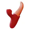 Dispositivo de lamer la lengua para masturbación femenina Jiyu, consolador vibratorio con control remoto inalámbrico, juguete sexual