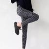 Temu Novos Leggings Quentes com Estampa de Pele de Tubarão Leopardo Femininos Europeus e Americanos Cintura Alta Justos Esportivos Stretch Yoga Calças Barbie