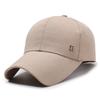 Chapéu de Primavera e Outono para Pessoas de Meia-Idade e Idosos Boné de Beisebol Casual Masculino Chapéu de Sol Versátil para Uso Externo Chapéu Simples e Casual