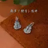 Accesorios de Colgante de Plata S925 Pulsera Materiales Hechos a Mano DIY Colgante de Calabaza de Plata Tailandesa Accesorios para Joyería DIY
