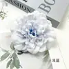 Flor Artificial Flor de Peonía Estilo Tang Nuevo Cabezal de Flor Material para Pasador de Pelo DIY Accesorios Adornos para Arreglos Florales de Guirnaldas de Salón de Bodas