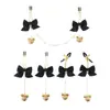 Pinzas para Pezones Sexy con Lazo Sm Productos para Adultos Cadena para el Pecho con Cascabel Pinzas para Pezones Flirteo de Pareja Castigo Pinzas para el Pecho Dropshipping