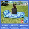 Saco de dormir celebridad de internet sofá cama inflable colchón silla lounge individual persona perezosa portátil descanso para el almuerzo festival de música picnic camping prisa