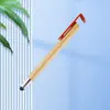 Pluma de bambú de comercio exterior logotipo publicitario imprimible regalo promocional se puede pedir Bolígrafo de presión al por mayor suministro de fábrica