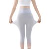Leggings Capri de Piel de Tiburón para Ropa Exterior de Verano para Mujer Ultradelgadas Ajustadas Talla Grande Cintura Alta Reductoras de Abdomen Levanta Glúteos Adelgazantes Pantalones Barbie