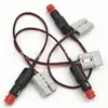 Encendedor de cigarrillos alemán asiento madre cable coche pinza de cocodrilo cable de conexión de encendedor de cigarrillos con portafusibles 3P