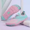 Sapatos Aquáticos de Malha de Cinco Dedos para Uso Externo Transfronteiriço, Sapatos para Rafting em Rios para Homens, Sapatos de Praia Anfíbios de Secagem Rápida, Sapatos Aquáticos para Mulheres