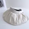 Chapéu Viseira com Aba Larga Recomendado para Proteção Solar Feminina, Novo Modelo de Verão, Resistente a UV, Chapéu de Sol Dobrável, Chapéu de Sol para Férias