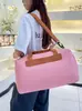 Bolsa de Viaje para Mujer de Gran Capacidad Nueva Bolsa Casual de Estilo Coreano Ligera para Hombro Cruzada Bolsa de Viaje Fitness para Mujer