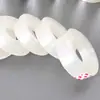 Cinta de Papelería, Transparente Pequeña, Cinta Adhesiva Transparente para Estudiantes, Fácil de Romper, Adhesivo por una Cara, Cinta Correctora para Preguntas Equivocadas, Cinta Correctora de Copias
